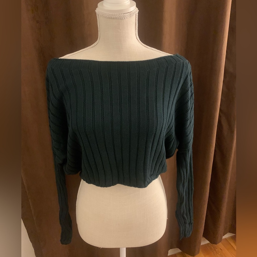 Express Crop Sweater